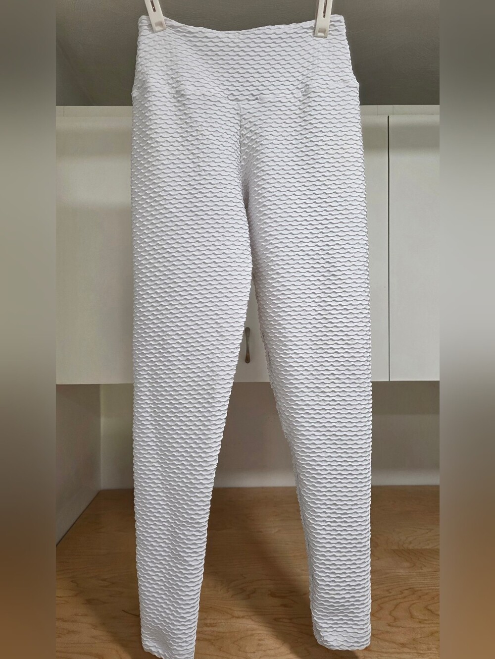 Booty by Brabants Croco Skin Leggings White OS
